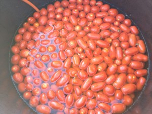 pomodori lavaggio