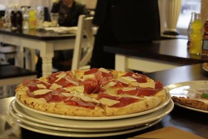 La pizza di Valerio a Tutti i Santi