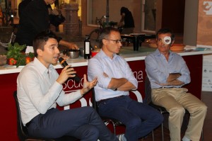 I relatori. Da sinistra , Ciglia, Garrera, Vitone.